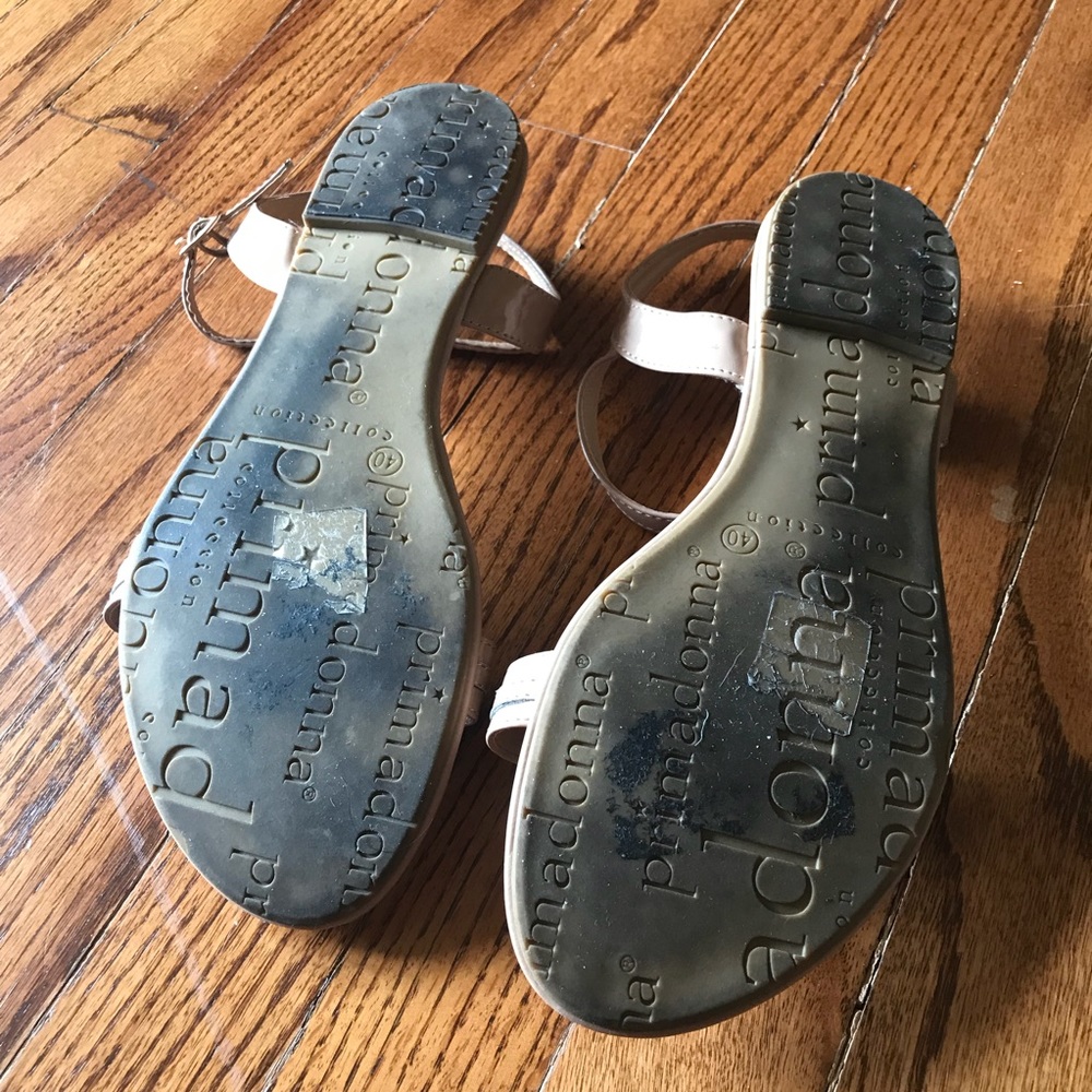 Primadonna Collection Rhinestone Sandals Sz 9 - Picture 4 of 4
